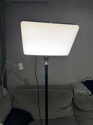 Светодиодная прямоугольная LED лампа PL26 Ra95+ Прожектор с штативом 2м Набор для блогера и визажиста фото 2 в 1
