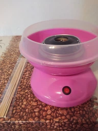 Аппарат для приготовления сахарной сладкой ваты в домашних условиях Cotton Candy Maker (Розовый) фото от покупателей 9
