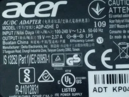 Блок живлення Acer 45W A13-045N2A 19V, 2.37 A, роз'єм 3.0/1.1 [3-pin]
