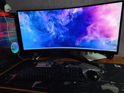 Монитор 34" Samsung Odyssey G5 C34G55T (LC34G55TWWIXCI) WQHD / VA 1000R Curved / 165Hz / 1ms / 8-Bit / DisplayHDR 10 / G-Sync Compatible / FreeSync Premium / Black eQualizer / Picture-by-Picture фото от покупателей 10
