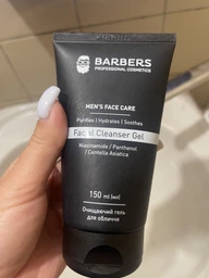 Очищающий гель для лица Facial Cleanser Gel Barbers 150 мл 4823109409125 фото от покупателей 1