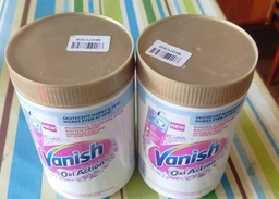Пятновыводитель порошкообразный для тканей Vanish Gold Oxi Action Кристальная белизна 625 г (5997321747088_5900627081756_5997321747804)