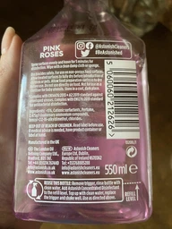 Дезінфікуючий очищувач без хлору Astonish Pink Roses 550 мл