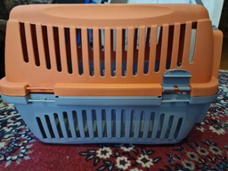 Переноска для кошек и собак Animall CNR-134 58х42х42 см Серо-оранжевая (2000981203641) фото от покупателей 9