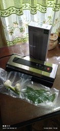 Вакуумный упаковщик RZTK Vacuum 120W + сменная пленка 28х300 см фото от покупателей 14