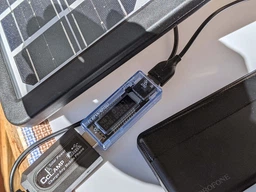 Переносна сонячна панель CCLamp CL-0915 15W 9V 6V IP65 з набором перехідників для заряджання телефонів 2 USB GS-7648 фото від покупців 1