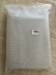 Полотенце пештемаль хлопковое Lovely Svi для ванной, отелей, SPA, саун, бани XХL (100 x 180 см) Синий фото от покупателей 11