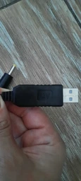 Кабель адапер-переходник USB/DC 4*1.7 мм 12V 1 Ампер, Кабель питания роутера от павербанка и USB фото от покупателей 2