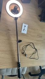 Монопод-штатив Selfie Stick Tripod UFT TLL01 с блютуз кнопкой и кольцевой лампой (UFTTLL01) фото от покупателей 3