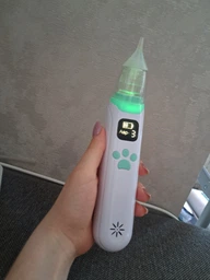 Электрический назальный аспиратор EcoBreath LELIK™, аккумуляторный соплеотсос, белый (4018469) + Подарок Детский маникюрный набор LELIK 4in1, безопасный уход за ногтями младенца, зеленый фото от покупателей 10