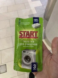 Таблетки для очищення пральних машин Start Cleaner 3 шт (4820207100596) фото від покупців 7