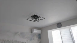Люстра LED Свет SL-5342/4+1 BK DIMMER чорна+пульт 150W