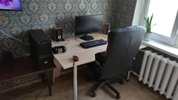 Комп'ютерний стіл геймерський письмовий сучасний ігровий для пк комп'ютера геймера школяра офісу дому роботи геймерські столи Квест 150 х 90 х 74.5 см Німфея Альба (білий)