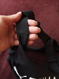Спортивный топ для бега и тренировок женский Puma Sports Bras 52478501 XS Черный (4099686701925)
