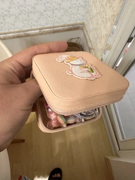 Детский Игровой Набор для Творчества и Создания Украшений для Девочек Шарм-браслетов Со Шкатулкой Фиолетовый 66 деталей (80011) фото от покупателей 2