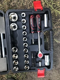 Набір торцевих ключів Top Tools 1/4", 1/2" 47 предметів (38D550)