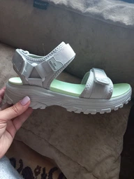 Женские сандалии Restime KWL24035 39 26 см L.Grey/Mint (2039000099576) фото от покупателей 4