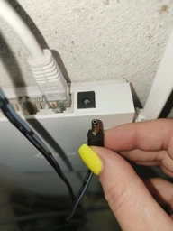 Кабель живлення DC 5.5*2.1 мм USB -> круглий штекер 1м 5В 5V для роутера (552578803) Чорний фото від покупців 5