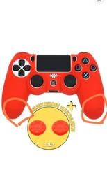 Захисний силіконовий чохол Full Black для геймпаду Sony DualShock 4 (PS4) + в подарунок накладки на стіки [393299214] фото від покупців 1