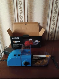 Електрична машинка для набивання сигарет Lida LD-2015 з реверсом Slim 6.5mm (Красная) фото от покупателей 1