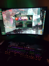 Монитор 32" Samsung Odyssey G6 S32BG650 (LS32BG650EIXUA) 2K QHD VA 1000R / 240Гц / 1мс / DisplayHDR600 / 8-Bit + FRC / DCI-P3 95% / FreeSync Premium Pro / G-SYNC Compatible / Smart TV / WiFi / BT 5.2 / HDMI 2.1 фото от покупателей 12
