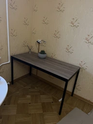 Письменный стол Art in Head Brevity Loft standart 1400х750х670 Дуб Эвок/Черный металл (TB04100000030) фото от покупателей 4