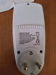 Энергометр ватметр амперметр вольтметр Intertek 3680W