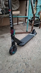 Труковий самокат N-01801 "Best Scooter" - "HOP" HIC-система. Алюмінієві диски та дека з принтом. фото від покупців 1