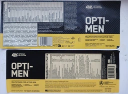 Вітаміни Optimum Nutrition Opti-Men 90 таблеток (486601) фото від покупців 16
