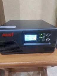 Перетворювач напруги Must 1000 W з чистою синусоїдою, 12 V, LCD EP20-1012PRO (KD00MS0048) фото від покупців 7
