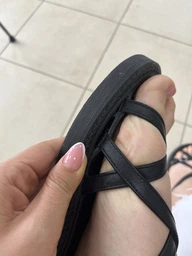 Женские сандалии кожаные Ashoes 107/3371 37 24 см Черные (ROZ6501004494) фото от покупателей 4
