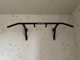 Турник настенный домашний PullUp разборной 3 хвата обычный + широкий + узкий хват черный (P1041) фото от покупателей 10