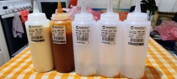 Диспенсер для соусов, желтый, 500мл. GastroPlast GPS--00500/Y