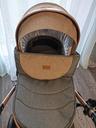Універсальна коляска трансформер 2в1 Ninos Brava New, Beige