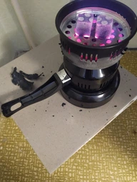 Плитка для розжига угля Hot Plate v1 с горизонтальной ручкой