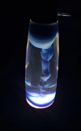 Ночник-светильник "Лавовая лампа" Настольная Лава лампа с воском LAVA LAMP LMP 37 см Синяя 061k фото от покупателей 2