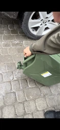 Каністра металева вертикальна 5 л для зберігання та транспортування палива фото від покупців 1