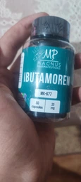 Ибутаморен стимулятор гормона роста САРМ SARMs Magnus IBUTAMOREN (МК-677) 25 мг 60 капсул фото от покупателей 3
