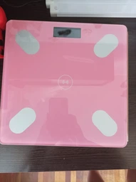 Смарт-ваги Smart Scale Bluetooth A1 pink розумні підлогові фітнес ваги 180 кг