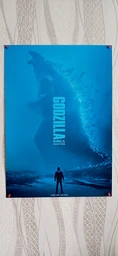 Постер Ґодзілла: Король монстрів, Godzilla 2 (2019), A1 85×60 см (id3692)