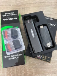 Багаторазова POD Система Vaporesso XROS MINI Pod Kit + 2 картриджа (Електронна сигарета) 1000mAh 2ml Black фото от покупателей 6