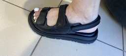 Женские сандалии кожаные PARADIZE SHOES SAN-1219-1 38 24.2 см Черные (ROZ6501061237)