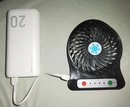 Настольный вентилятор Portable Fan белый (FMV148) фото от покупателей 17
