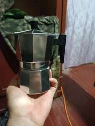 Кавоварка гейзерна Maestro МR-1666-3 150 мл 3 чашки фото від покупців 2