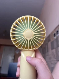 Портативний акумуляторний міні вентилятор ручний Mini Fan AP 223 фото від покупців 1