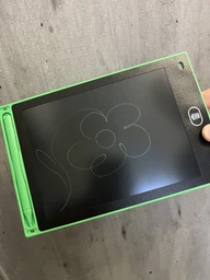 Дитячий LCD планшет для малювання 8,5 дюйма зі стилусом рожевий