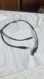 Кабель USB для роутера (USB 5V to DC 5.5x2.1 5V) 1m black фото от покупателей 1
