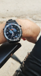 Смарт-часы Haylou Watch R8 противоударные водонепроницаемые звонки по Bluetooth HD-дисплей фитнес-трекинг мониторинг здоровья 1.43" Black фото от покупателей 1