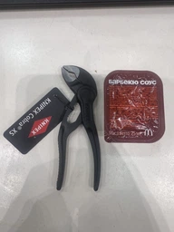 Клещи переставные сантехнические Knipex COBRA XS с фиксатором 28 мм (1") под ключ 24 мм L-100 мм Cr-V 87 00 100 BK фото от покупателей 4