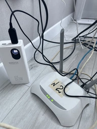 Кабель живлення для роутера від Powebank (повербанка) з перетворювачем c 5 на 9 В (9V), перехідник USB - DC 5.5х(2.1)2.5 мм, адаптер від Powerbank з 5V до 9V, 1м фото від покупців 1